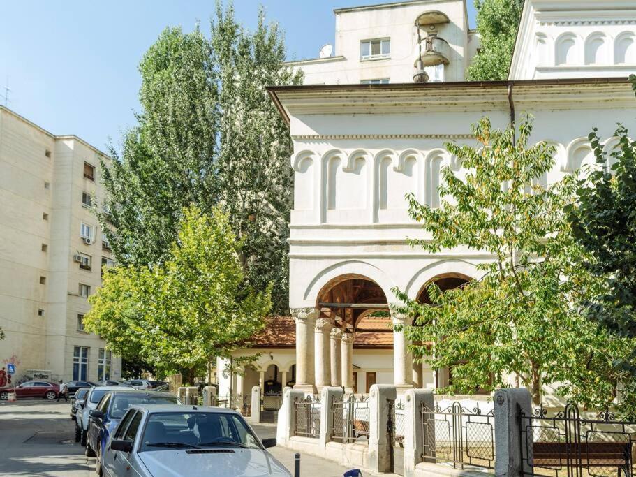 Cozy Studio Next To House Of Parliament Bukares Bagian luar foto